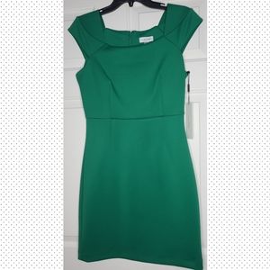 Calvin Klein Green Dress Size 8